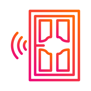 Smartdoor,smart Lock,locked,wifi,technology icon