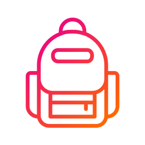 Bag,school Bag,bagpack,picnic,hiking Bag icon