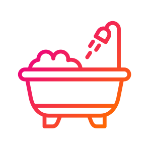 Bathtub,bathroom,bath,clean,hotel icon