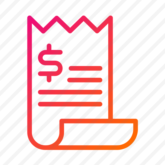 Bill,receipt,invoice,payment,hotel Bill preview