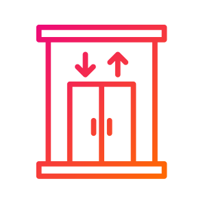 Elevator,lift,holidays,hotel,doors icon