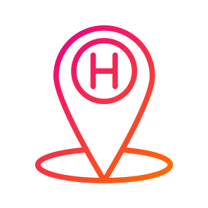 Hotel Pin,hotel,location,placeholder,hotel Sign icon