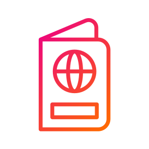 Passport,travel,identity,identification,document icon