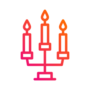 Candle,candles,light,decoration,marriage icon