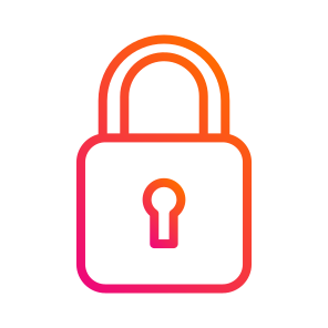 Padlock,lock,security,closed,locked icon