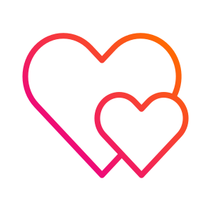 Two Hearts,heart,love And Romance,couple,romantic icon