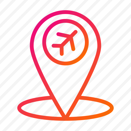 Airport Location,location,airport,placeholder,map Pointer preview