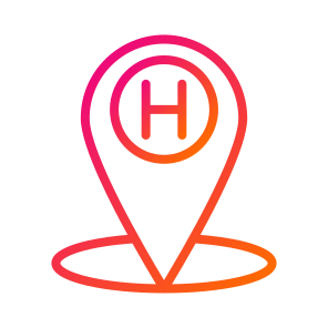 Hospital Location,placeholder,maps And Location,map Pointer,healthcare And Medical icon