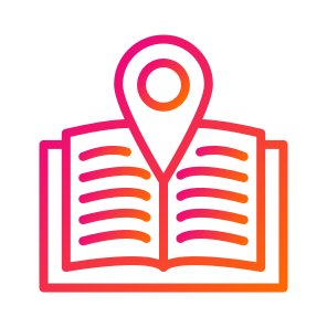 Library,location,map Pointer,library Location,navigation And Maps icon