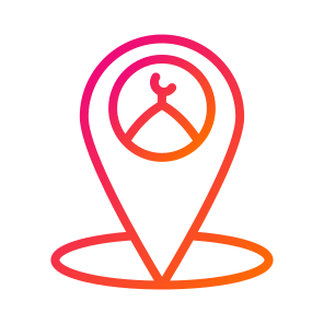 Mosque Location,location,mosque,placeholder,map Pointer icon
