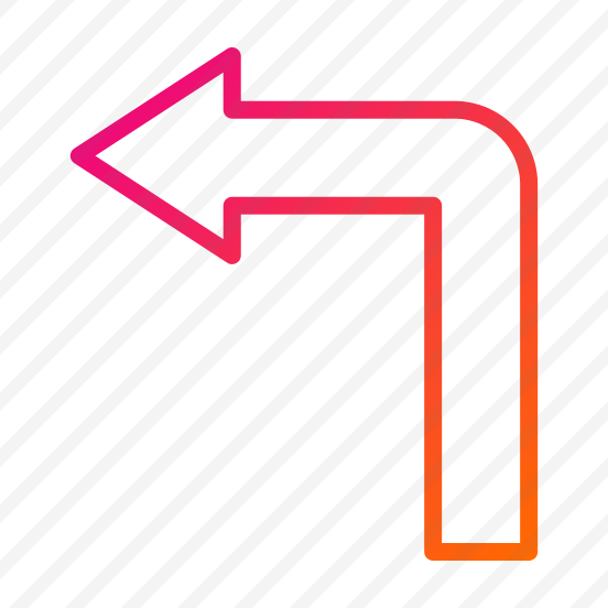 Turn Left,navigation And Maps,direction,arrows,location preview