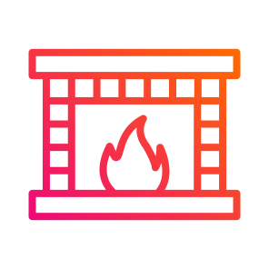 Fireplace,winter,living Room,warm,chimney icon