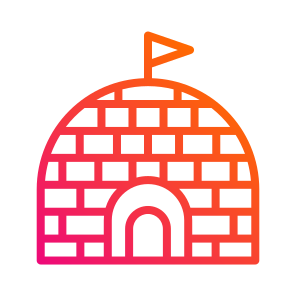 Igloo,winter,ice,antartic,house icon