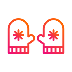 Mitten,protection,warm,winter,gloves icon