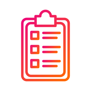 Clipboard,list,tasks,verification,checking icon