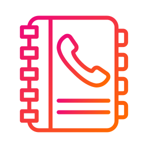 Contacts Book,contact,phone Contact,telephone Book,communication icon
