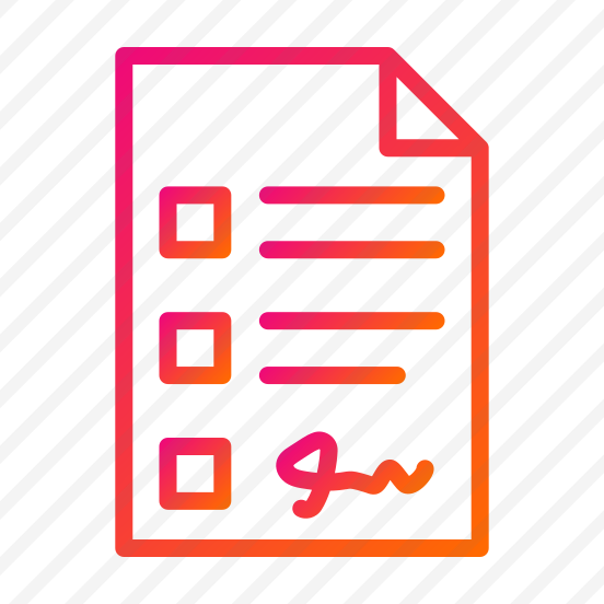 Contract Form,document,form,marketing,checklist preview