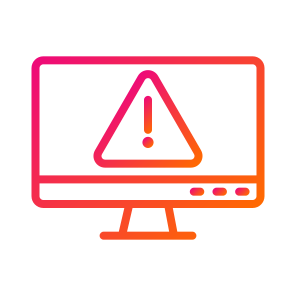 Error,system,alert,screen,computer icon