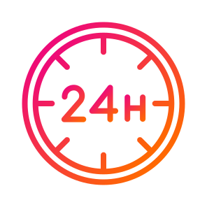  Hours,all,time,time And Date,service icon