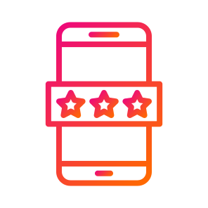 Rating,mobile,star,favourite,rate icon