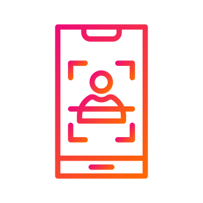 Face Scan App,app,mobile App,application,mobile icon