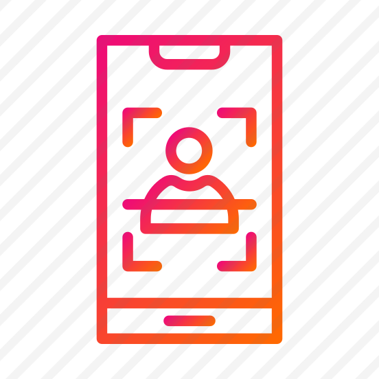 Face Scan App,app,mobile App,application,mobile preview
