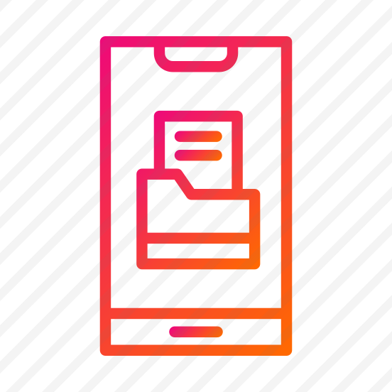 Folder App,app,mobile App,application,mobile preview