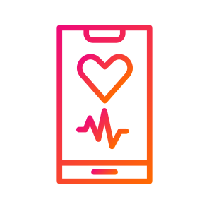 Heart Rate App.app,mobile App,application,mobile icon