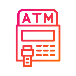 Atm,cash Machine,machine,money,business And Finance icon
