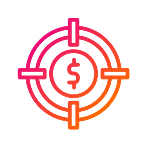 Focus,focused,dollar,focusing,target icon