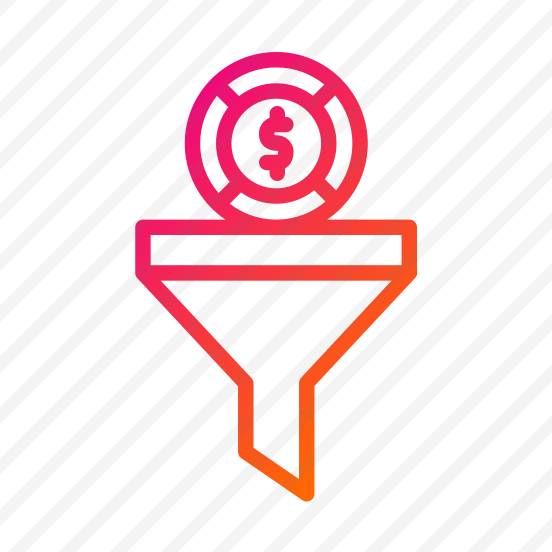 Funnel,sales Funnel,dollar,filter,coin preview