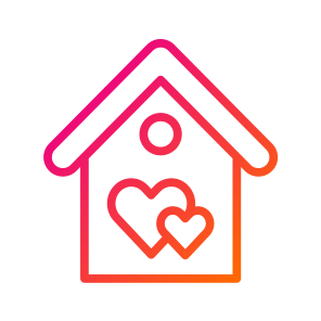 Dream House,house,home,heart,real Estate icon