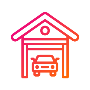 Garage,car,real Estate,parking,garage Band icon