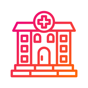 Hospital,hospital Building,medical,health Clinic,real Estate icon