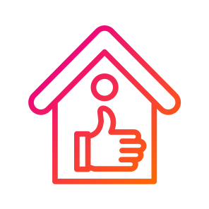 House Like,home,real Estate,thumbs Up,like icon