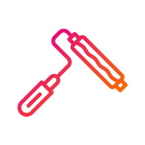 Paint Roller,painting,paint,roller,paint Roll icon