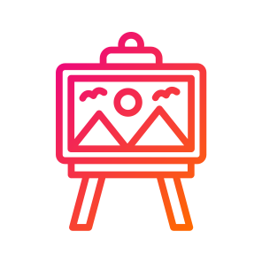 Painting,paint,art And Design,board,canvas icon