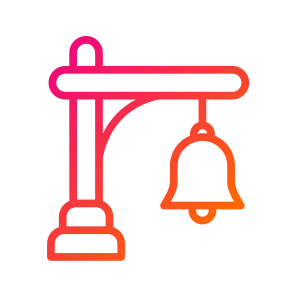 Bell,station Bell,alert,train Station,signaling icon