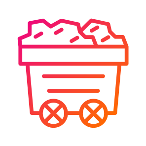 Mine,coal,mining Cart,wagon,trolley icon