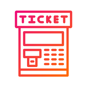 Ticket Machine,subway,train,ticket,machine icon