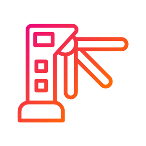 Turnstiles,turnstile,access,control,security icon