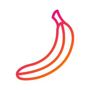 Banana,fruit,vegan,healthy Food,diet icon