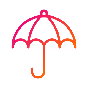 Umbrella,rain,protection,rainy,weather icon