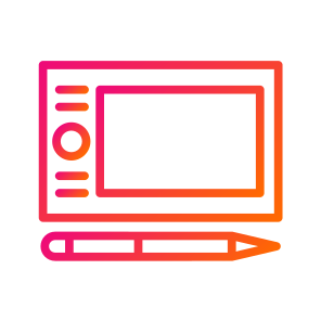 Graphic Tablet,art And Design,tablet,technology,drawing Tablet icon