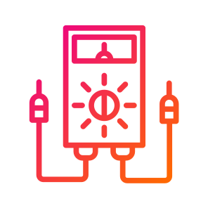 Tester,electronics,device,energy,laboratory icon