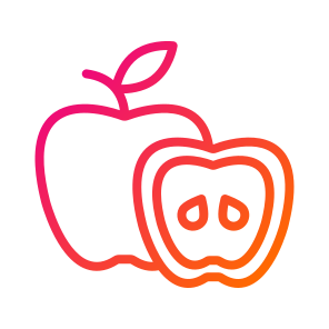 Apple,apples,fruit,food And Restaurant,vegetarian icon