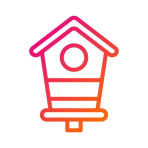Bird House,nest,nest Box,birds,animals icon