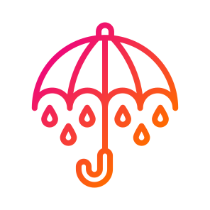 Umbrella,rain,rainy,weather,protection icon
