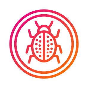 Antivirus,virus,defense,insect,secure icon