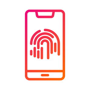 Fingerprint,detective,touch Id,smartphone,finger Print icon